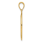 10K / 14K Yellow Gold Saint Christopher Medal Pendant - Product Photo