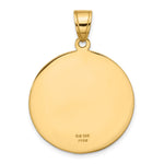 14k Saint Christopher Medal Pendant - Product Photo
