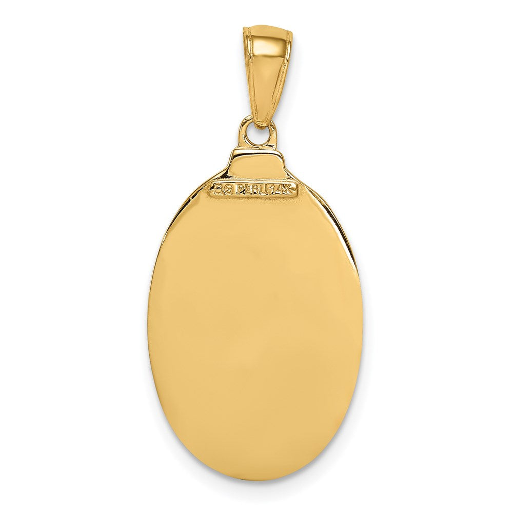 14k Saint Joseph Medal Pendant - Product Photo