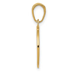 10K / 14K Yellow Gold Saint Joseph Medal Charm - Product Photo