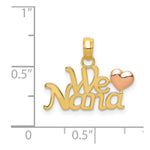 14k Two-Tone WE LOVE NANA Charm - Product Photo