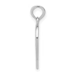 14k White Enameled MOTHER - DAUGHTER Break-apart Pendant - Product Photo