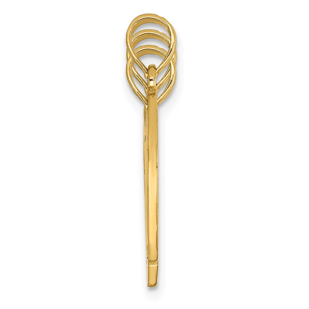 14k Break-apart BIG SIS-MOM-LIL SIS Charm - Product Photo