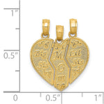 14k Break-apart BIG SIS-MOM-LIL SIS Charm - Product Photo