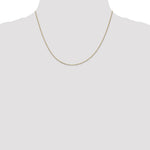 14k .5mm Box with Spring Ring Clasp Chain - Product Photo