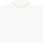 14K Yellow Gold 1.05mm Spiga with Lobster Clasp Chain Necklace 14"-30" - Product Photo