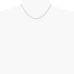 14K Yellow Gold 1.05mm Spiga with Lobster Clasp Chain Necklace 14"-30" - Product Photo