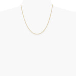 14K Yellow Gold 1.05mm Spiga with Lobster Clasp Chain Necklace 14"-30" - Product Photo