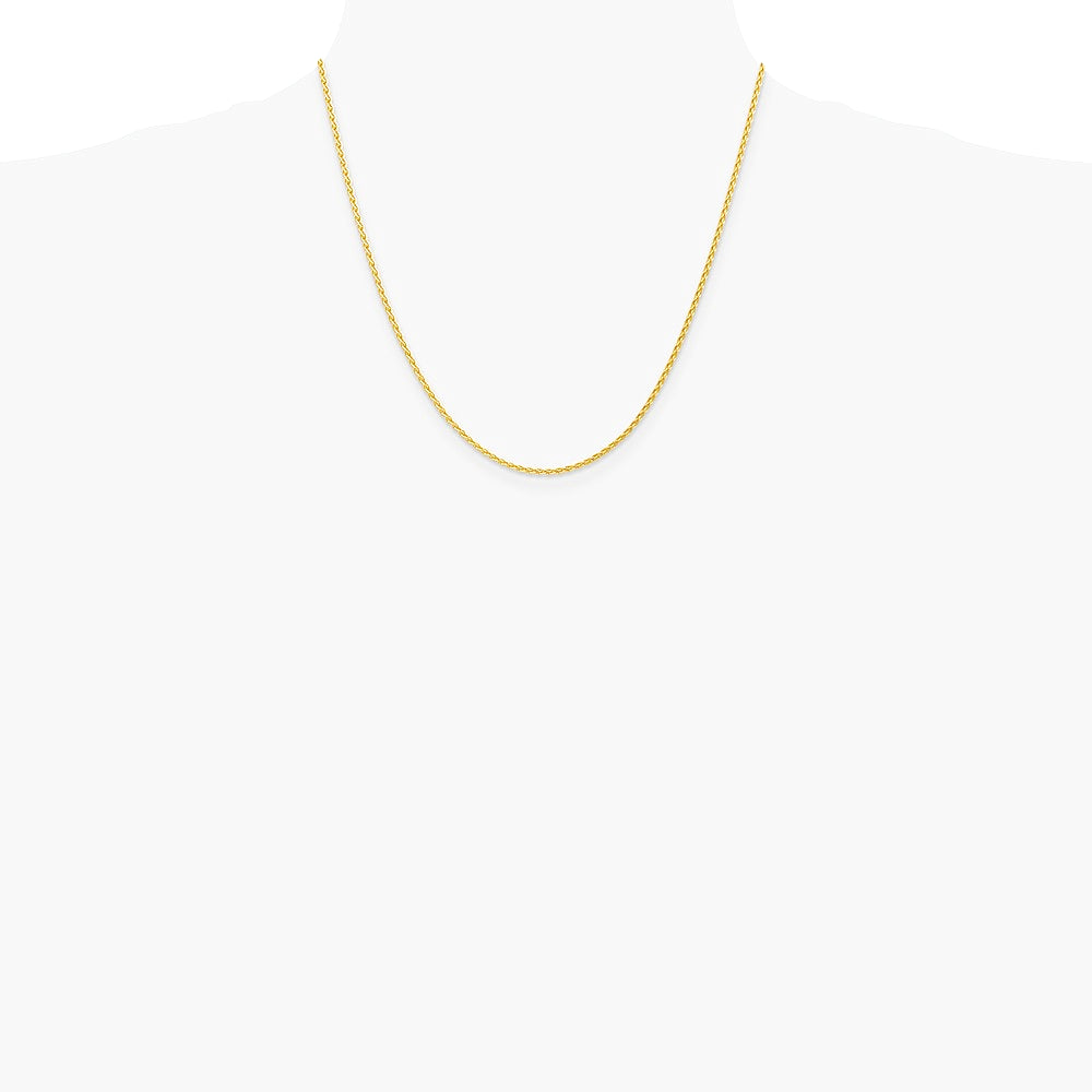 14K Yellow Gold 1.75 mm Parisian Wheat Chain Necklace 14"-30" - Product Photo