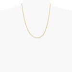 14K Yellow Gold 1.75 mm Parisian Wheat Chain Necklace 14"-30" - Product Photo