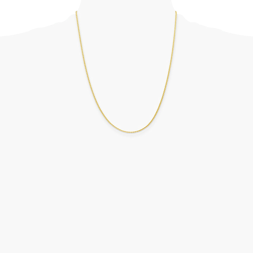 14K Yellow Gold 1.75 mm Parisian Wheat Chain Necklace 14"-30" - Product Photo