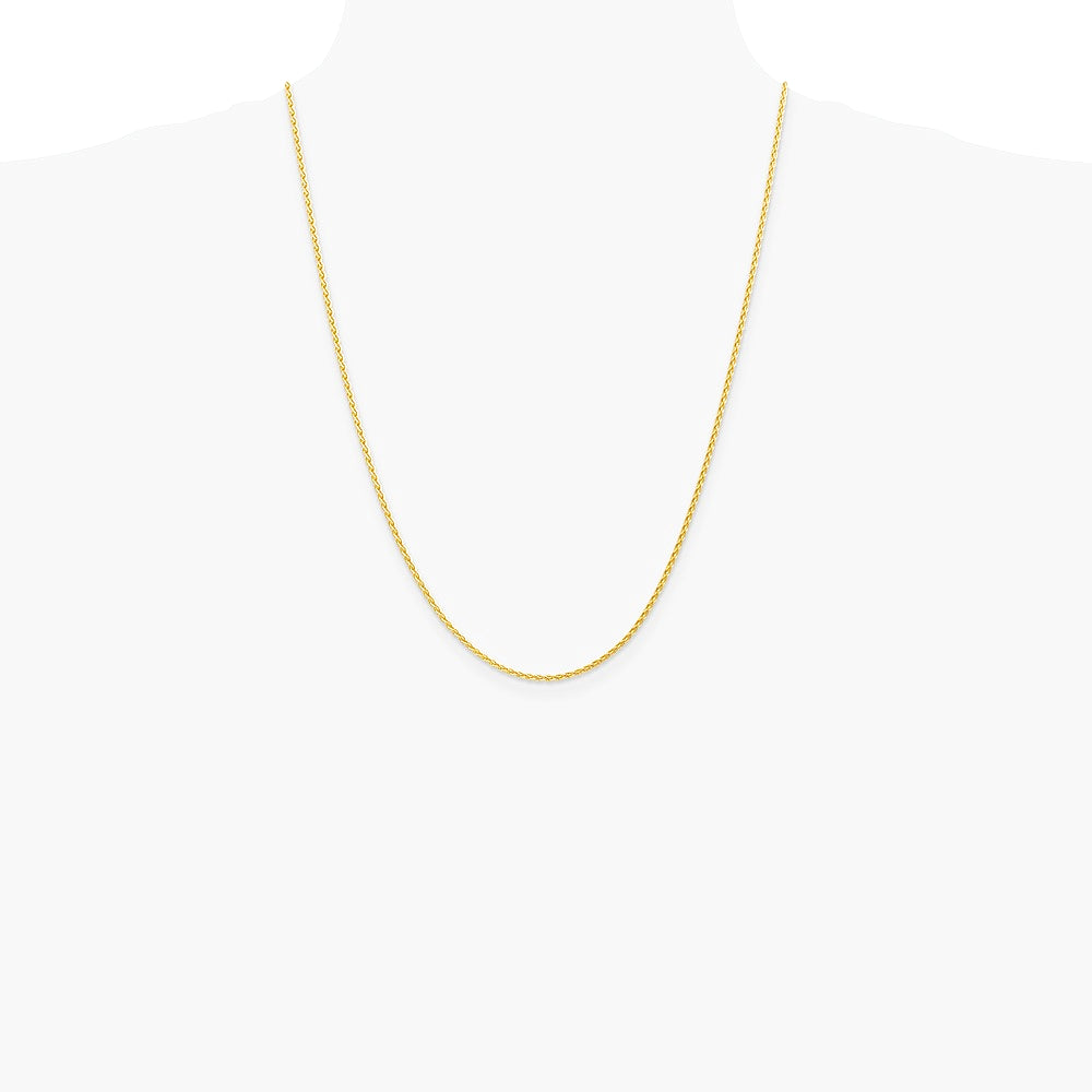 14K Yellow Gold 1.75 mm Parisian Wheat Chain Necklace 14"-30" - Product Photo