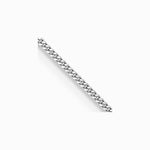 14K White Gold .9mm Curb Pendant Chain Necklace 16"-24" - Product Photo