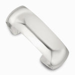 Sterling Silver Polished 20mm Domed Cuff Bangle - Product Photo