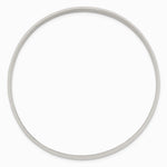 Sterling Silver 6.25mm Solid Polished Plain Slip-On Bangle Bracelet - Product Photo