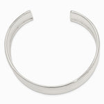 Sterling Silver 20mm Cuff Bangle Bracelet - Product Photo