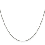 Sterling Silver .9mm Box Chain Necklace 14"-42" - Product Photo