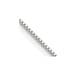 Sterling Silver .9mm Box Chain Necklace 14"-42" - Product Photo