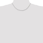 Sterling Silver 1.25mm Box Chain Necklace 16"-42" - Product Photo