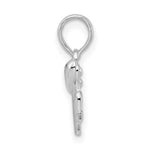 Sterling Silver Polished Mom with Heart Pendant - Product Photo
