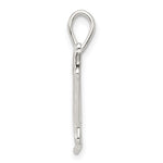 Sterling Silver Race Horse Charm - Product Photo