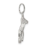 Sterling Silver Deer Charm - Product Photo