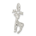 Sterling Silver Deer Charm - Product Photo