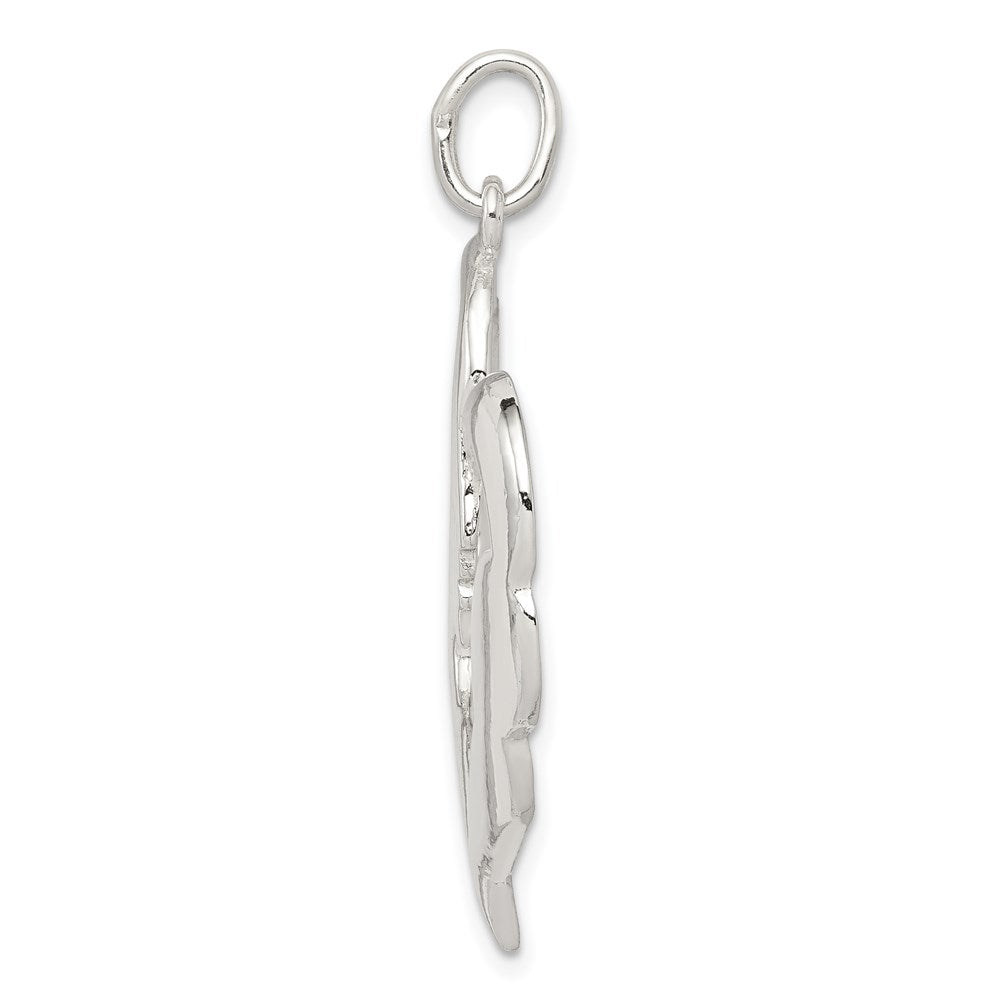 Sterling Silver Mother & Baby Pendant - Product Photo
