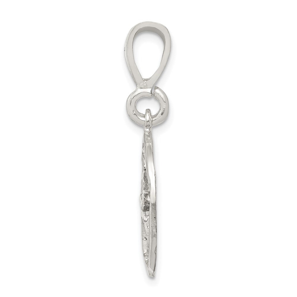Sterling Silver Music Staff Charm - Product Photo