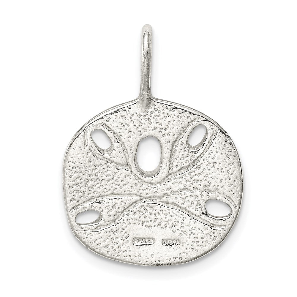 Sterling Silver Sand Dollar Charm - Product Photo