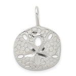 Sterling Silver Sand Dollar Charm - Product Photo