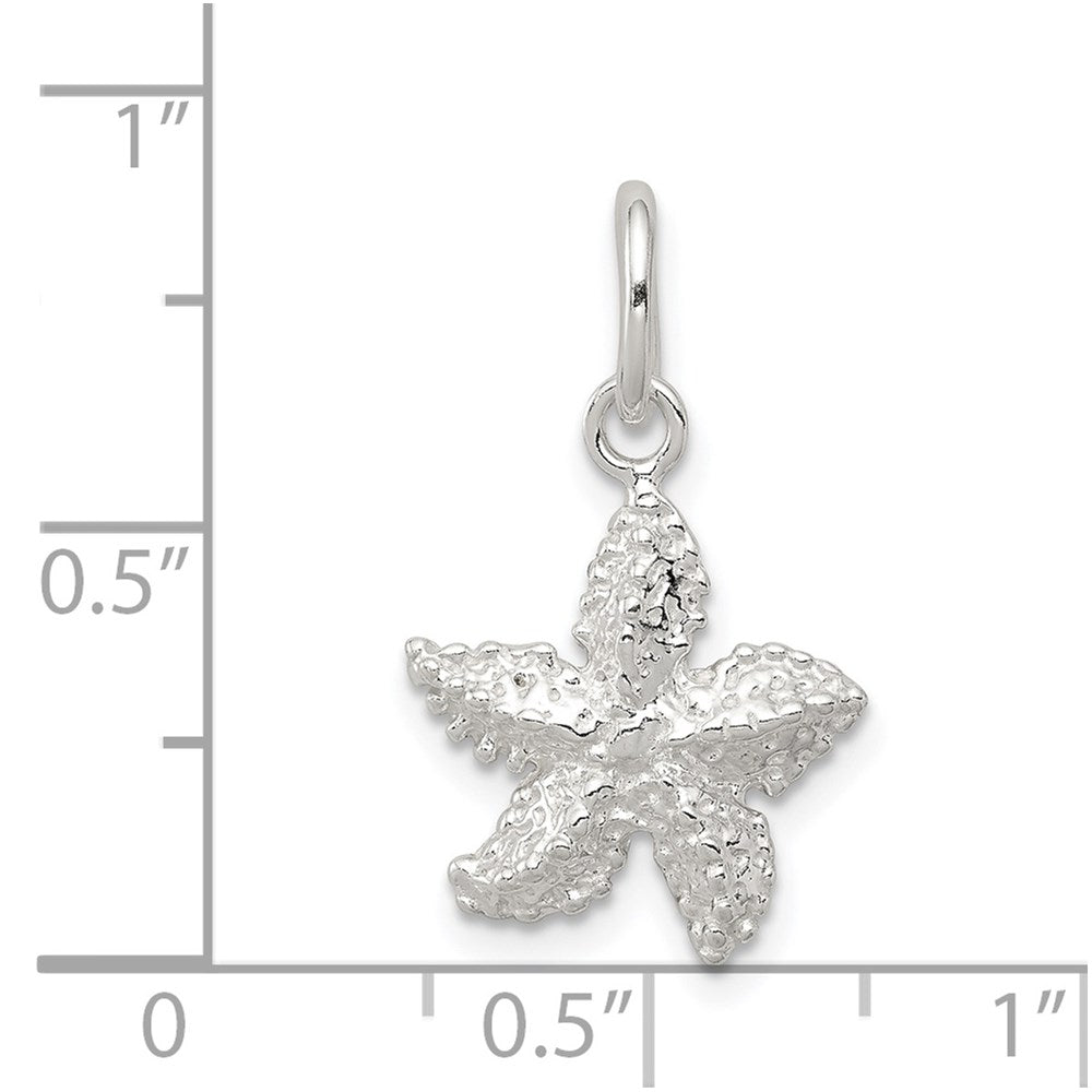 Sterling Silver Starfish Charm - Product Photo