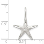 Sterling Silver Starfish Charm - Product Photo