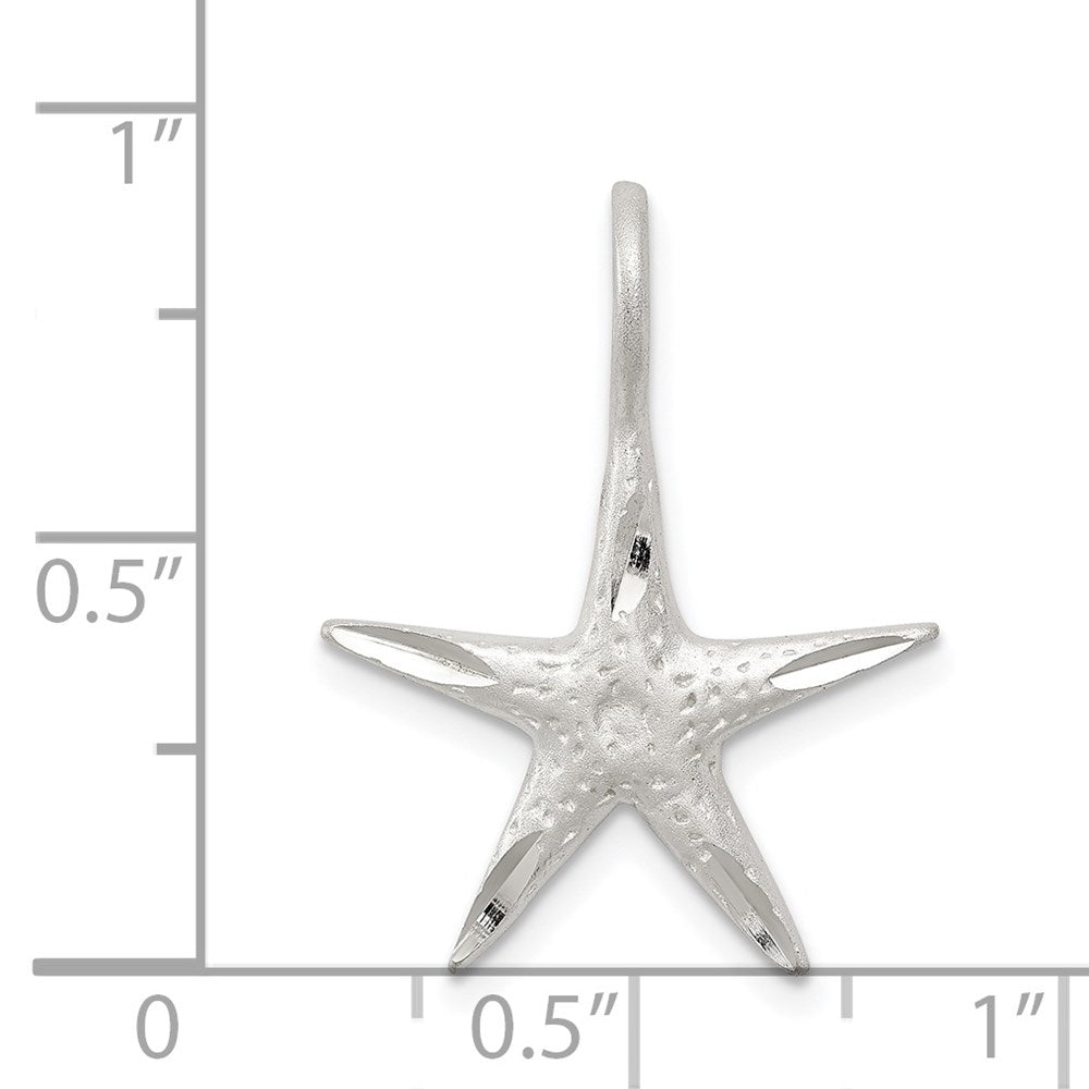 Sterling Silver Starfish Charm - Product Photo