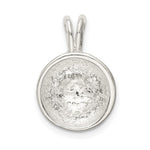 Sterling Silver Baseball Charm - Product Photo
