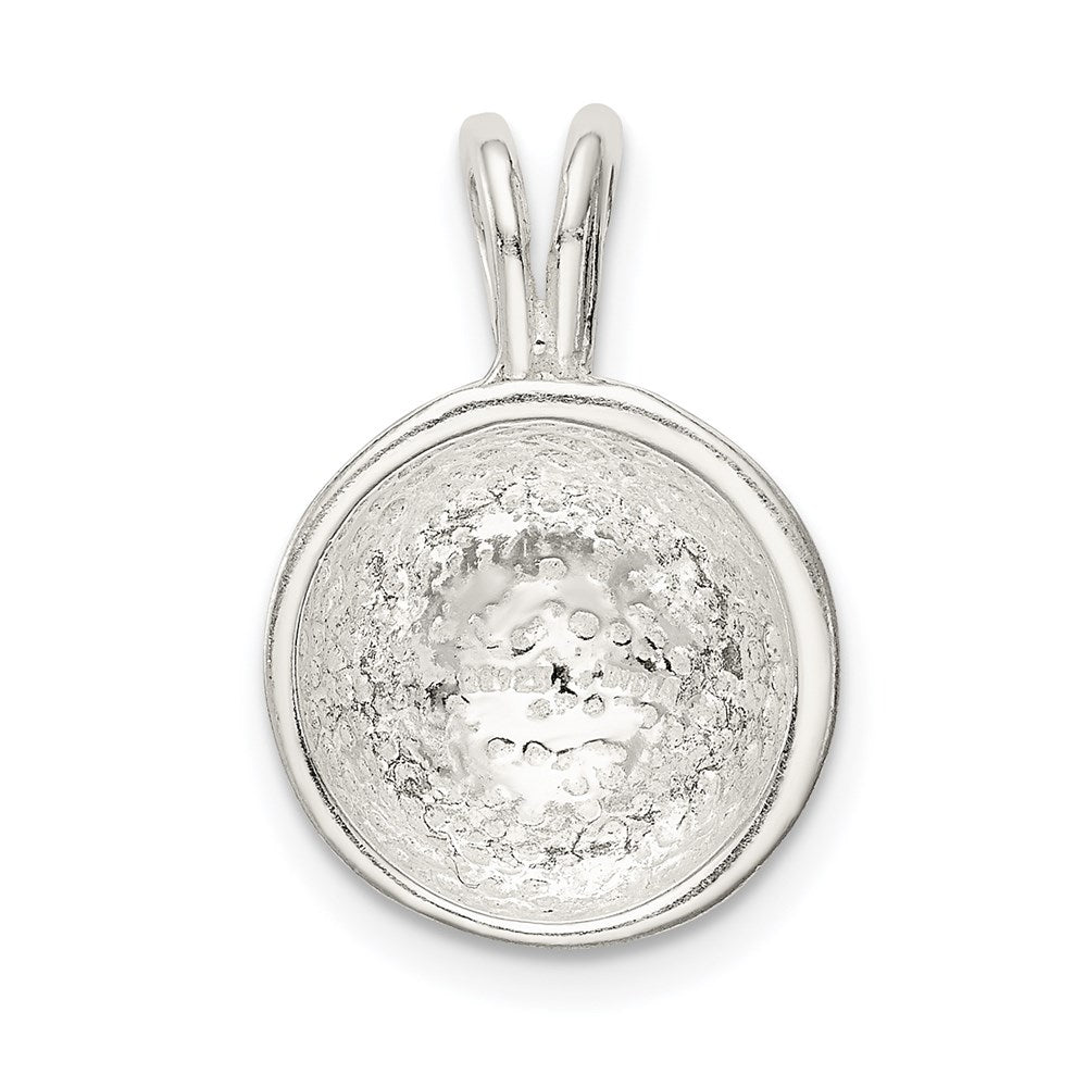 Sterling Silver Baseball Charm - Product Photo