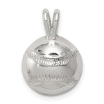 Sterling Silver Baseball Charm - Product Photo
