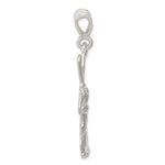 Sterling Silver St. Andrew Cross Pendant - Product Photo