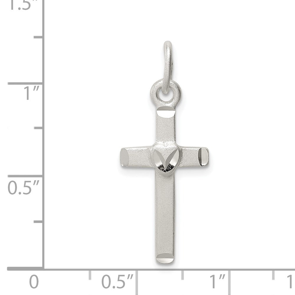 Sterling Silver Latin Cross Pendant - Product Photo