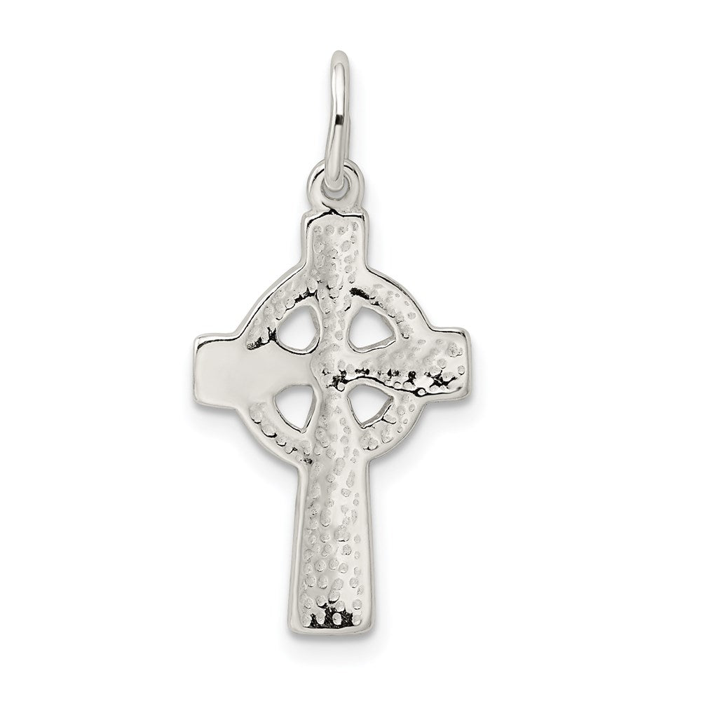 Sterling Silver Celtic Cross Charm - Product Photo
