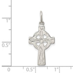 Sterling Silver Celtic Cross Charm - Product Photo
