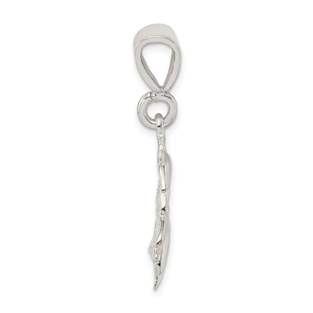 Sterling Silver Trio of Dolphins Pendant - Product Photo