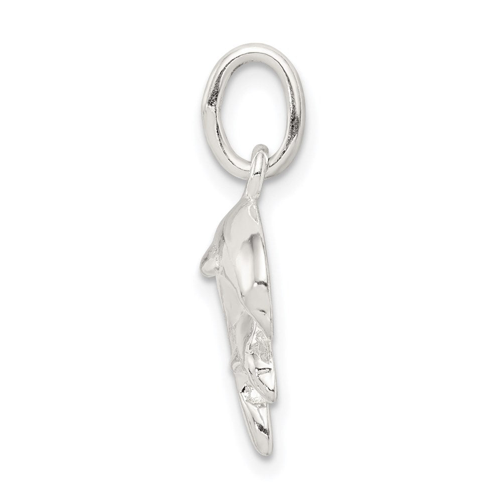 Sterling Silver Dolphins Charm - Product Photo