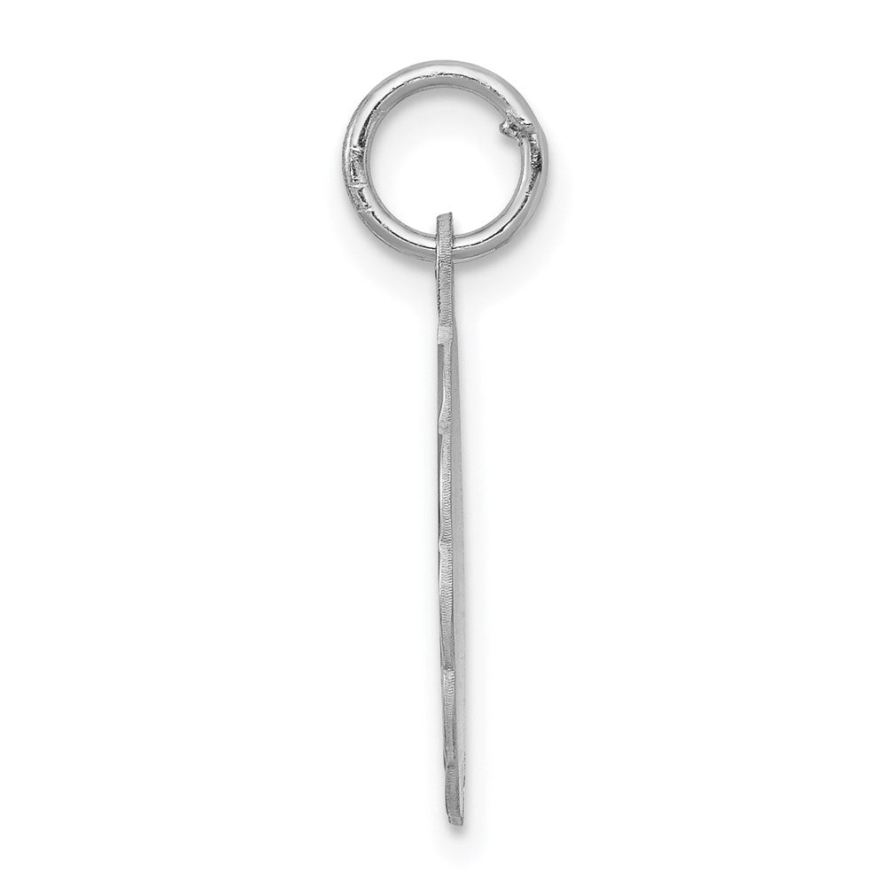 Sterling Silver Rhodium-plated Special Mom Disc Charm - Product Photo