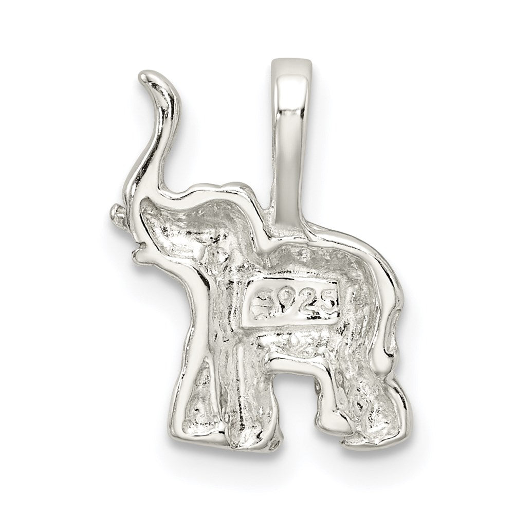 Sterling Silver Elephant Charm - Product Photo
