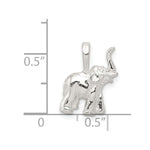 Sterling Silver Elephant Charm - Product Photo