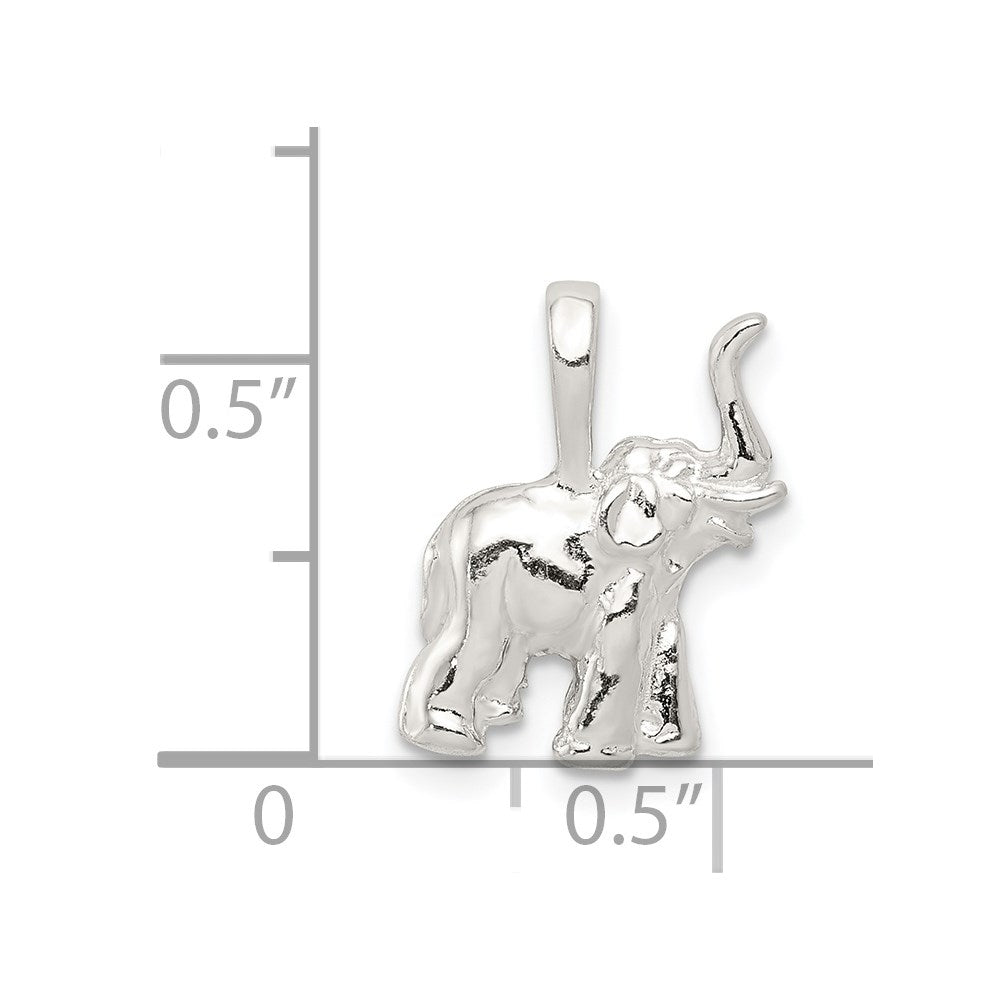 Sterling Silver Elephant Charm - Product Photo