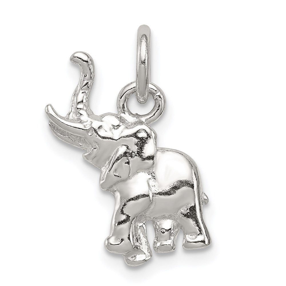 Sterling Silver Elephant Charm - Product Photo