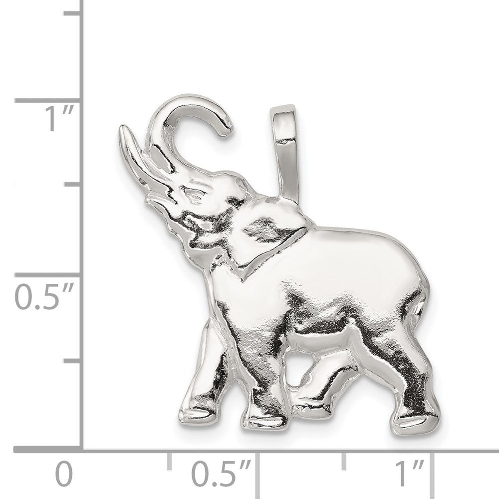 Sterling Silver Elephant Charm - Product Photo