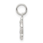 Sterling Silver Crown Charm - Product Photo